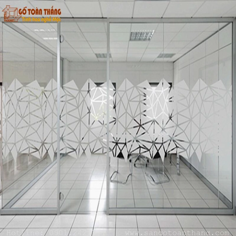 Decal dán kính nghệ thuật