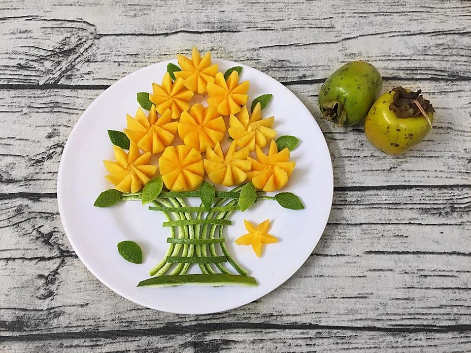 Dĩa trái cây hấp dẫn