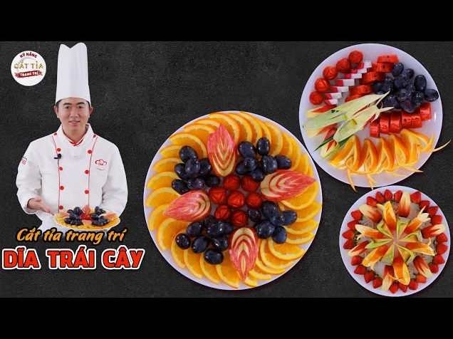 Dĩa trái cây tươi mát