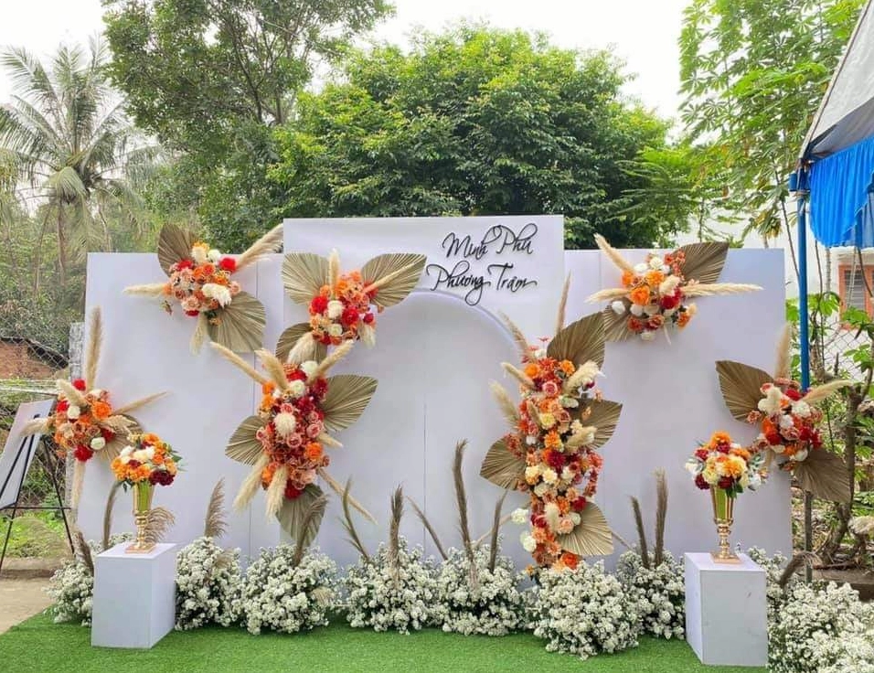 Dịch vụ trang trí backdrop đám cưới