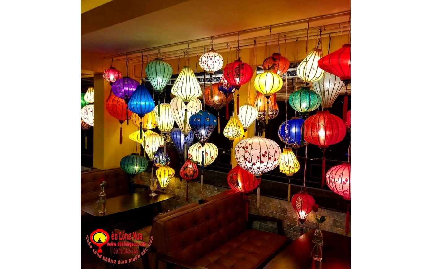 Đèn lồng vải lụa Hội An