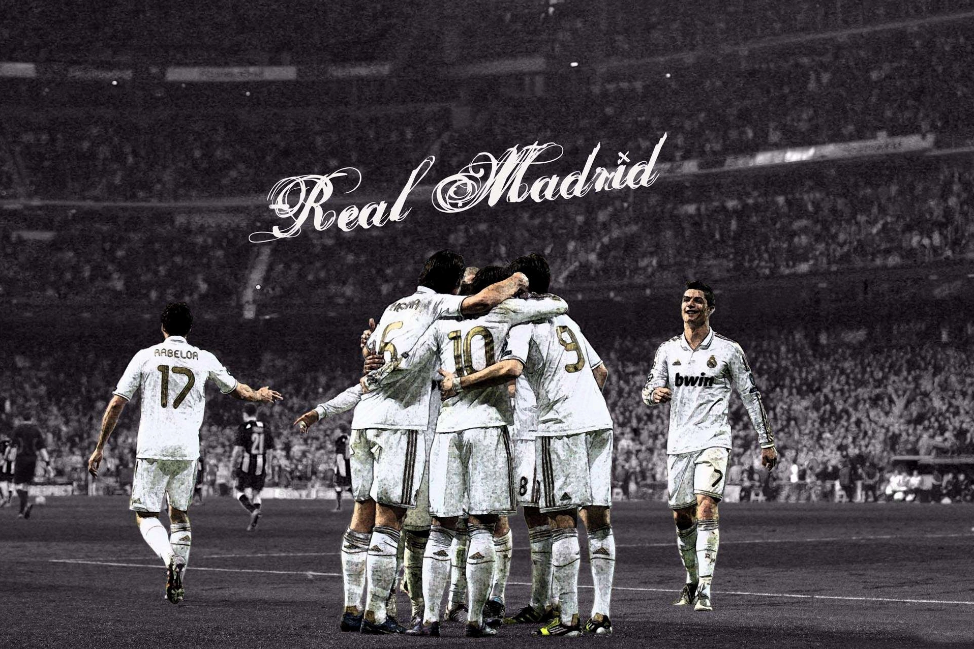Hình ảnh các danh thủ Real Madrid xưa và nay