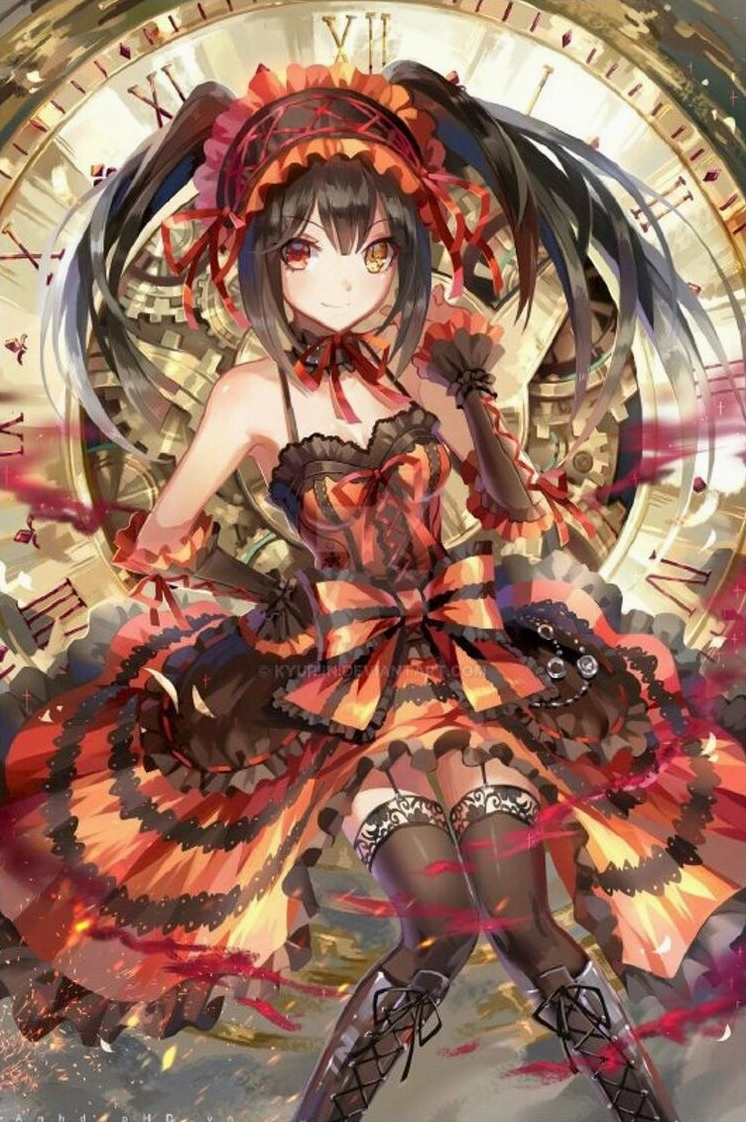 Hình ảnh Kurumi Tokisaki đầy cuốn hút