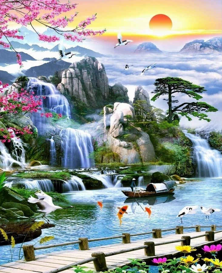 Hình ảnh thiên nhiên 3D đẹp