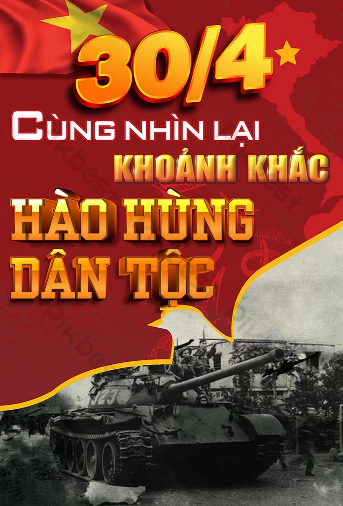Hình nền 30/4 trang trọng