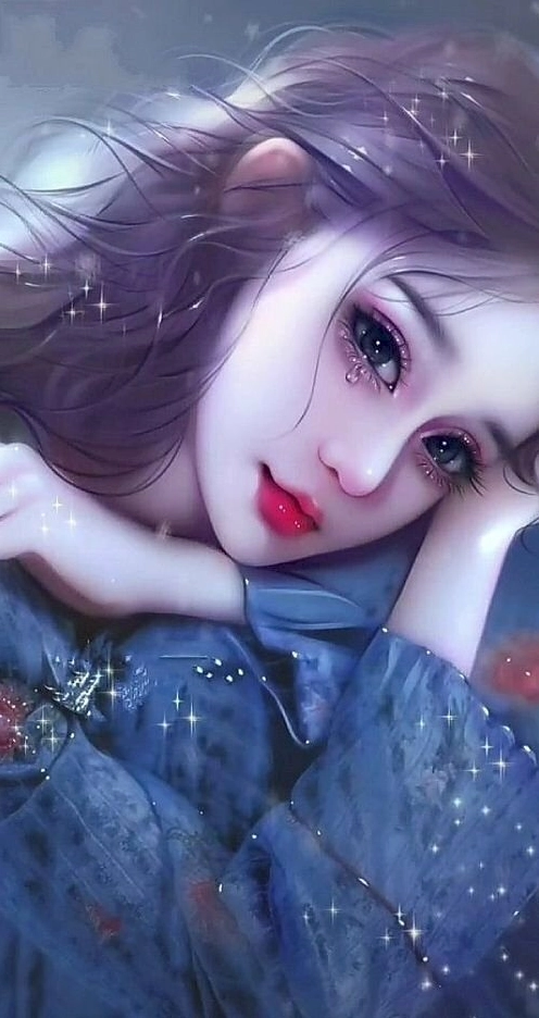 Hình nền 3D cô gái