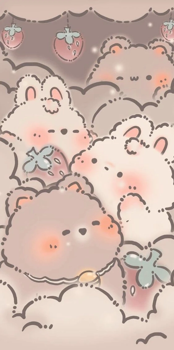 Hình nền bàn phím cute