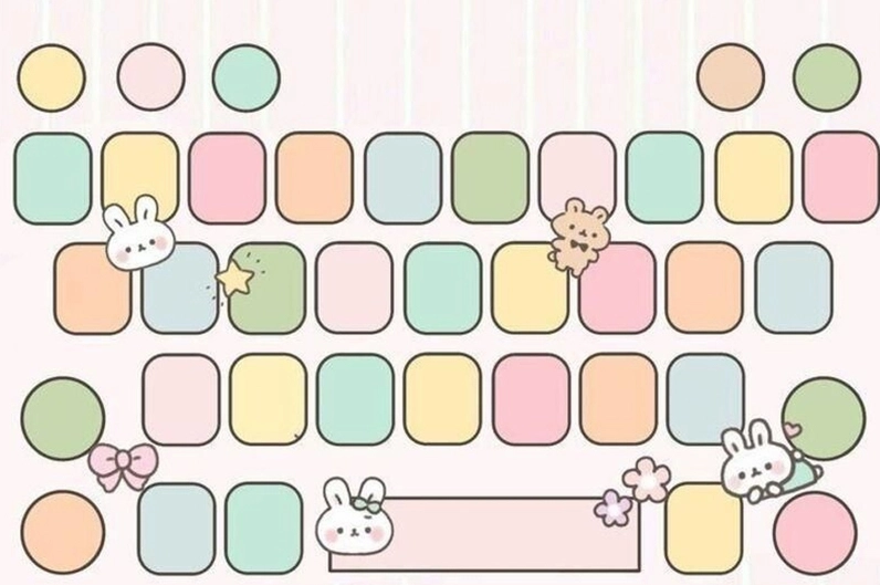 Hình nền bàn phím cute