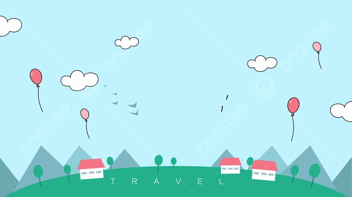 Hình nền bầu trời hoạt hình