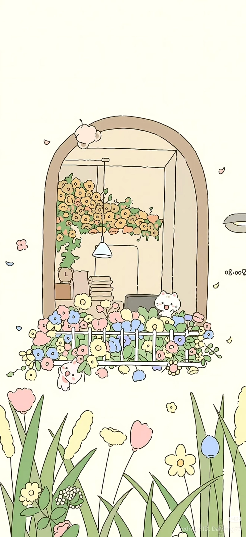 Hình nền Chibi phong cách anime
