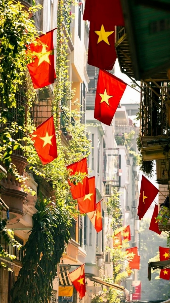Hình nền cờ Việt Nam chất lượng cao