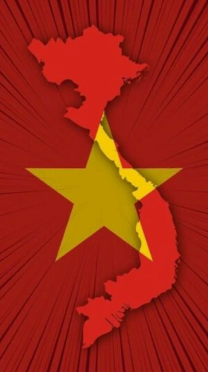 Hình nền cờ Việt Nam đẹp cho điện thoại