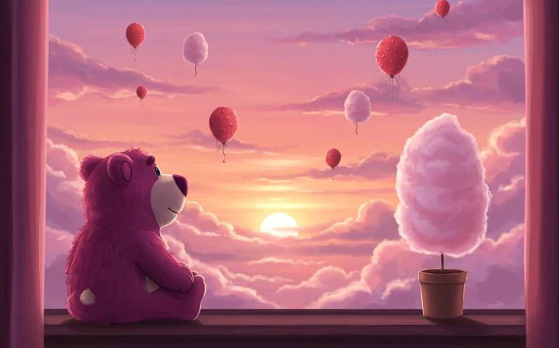Hình nền gấu Lotso