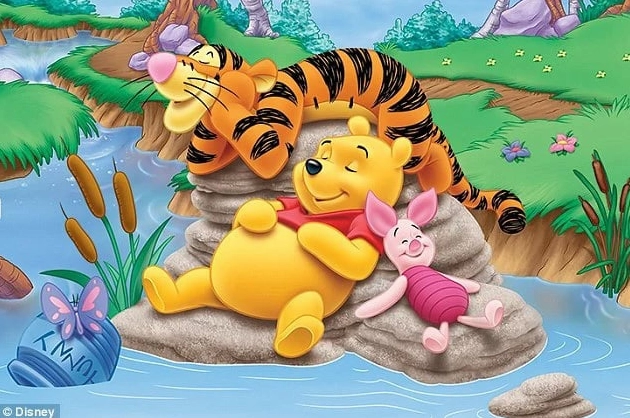 Hình nền Gấu Pooh hoạt hình