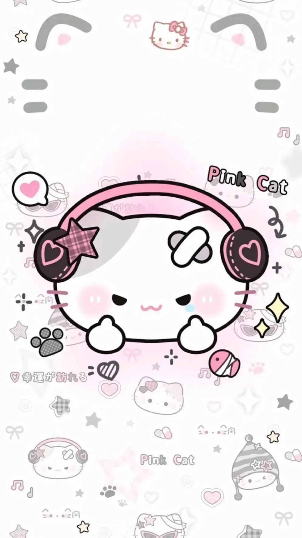 Hình nền Hello Kitty ngầu