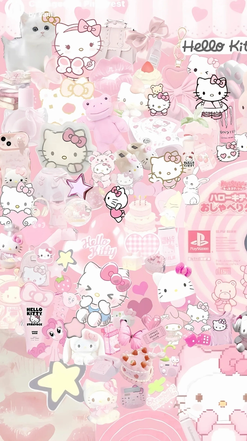 Hình nền điện thoại Hello Kitty đẹp