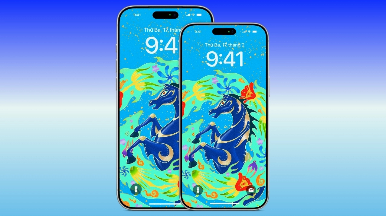 Hình nền iPhone Tết 2026