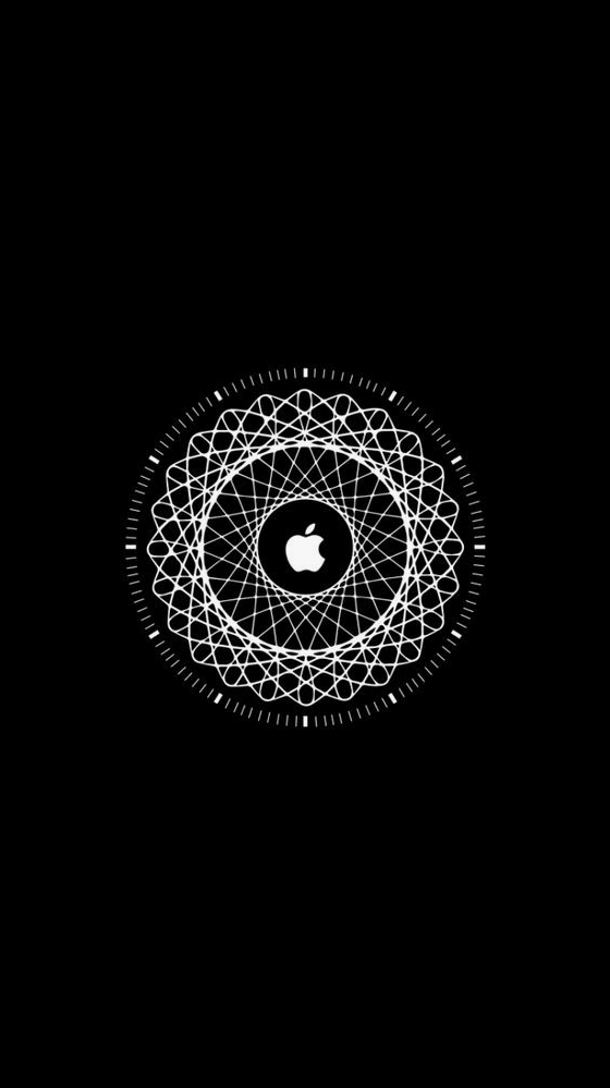 Hình nền iPhone với họa tiết hình học đa sắc