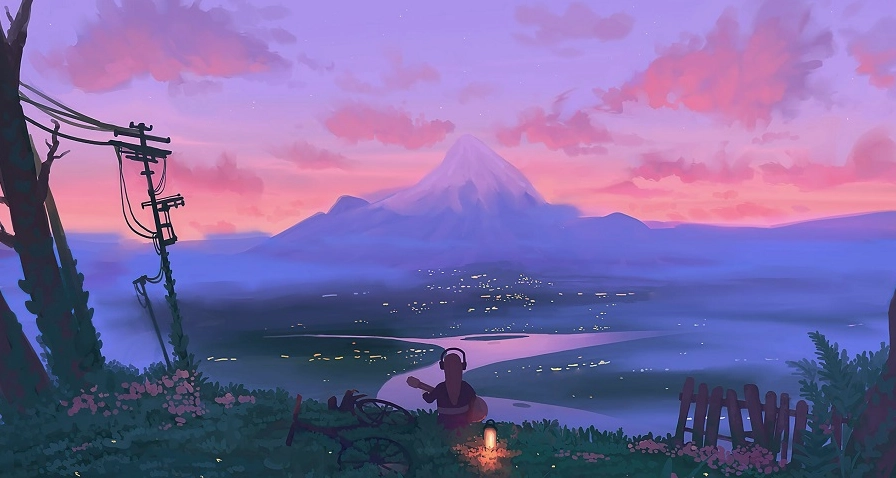 Hình nền lofi chill