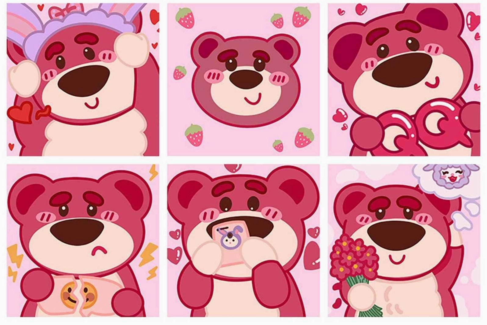 Hình nền Lotso Gấu hồng