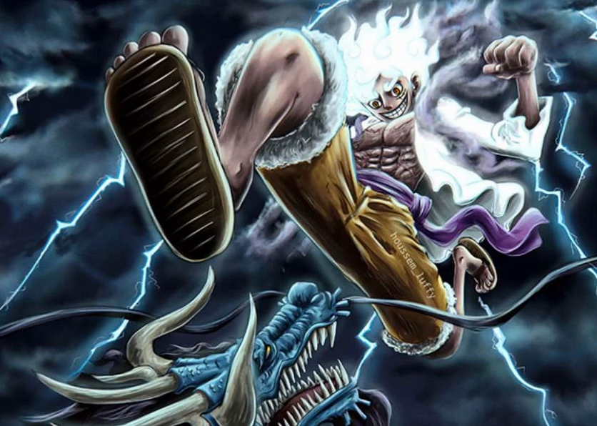 Hình nền Luffy Gear 5 máy tính