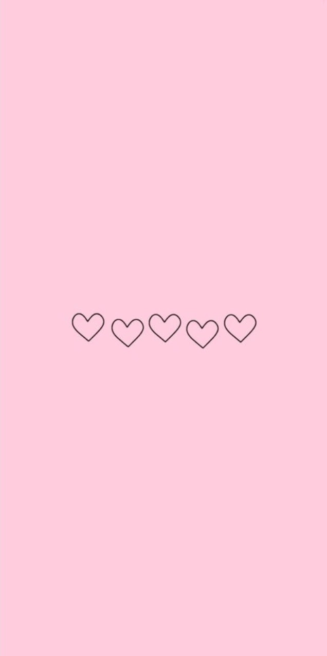 Hình nền màu hồng cute dễ thương