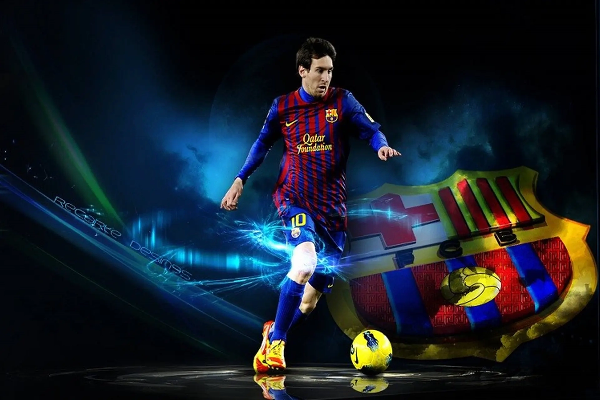 Hình nền Messi cận mặt