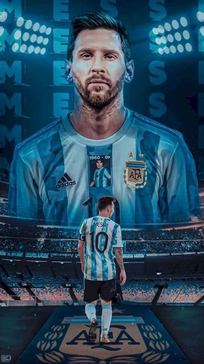 Hình nền Messi trong màu áo PSG