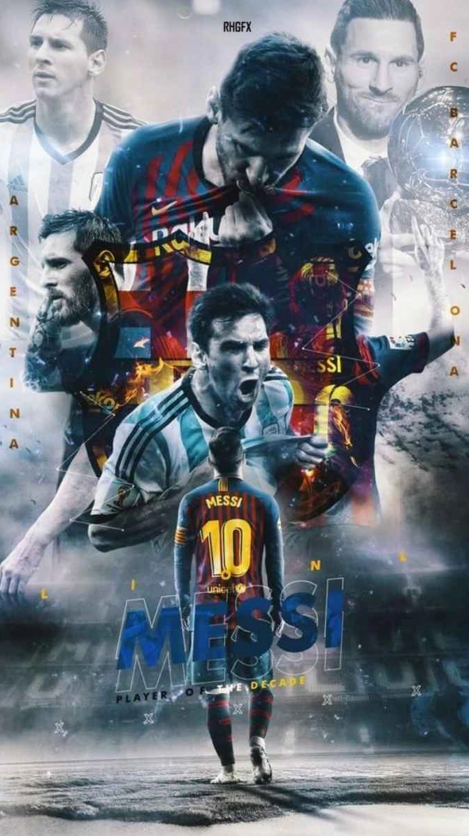 Hình nền Messi tự tin