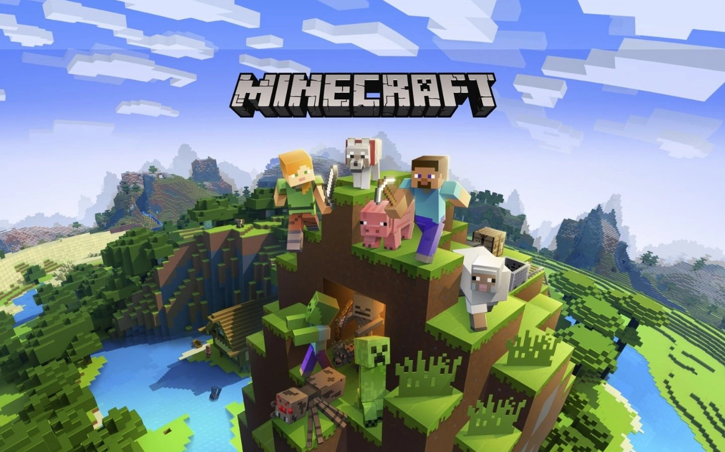 Hình nền Minecraft nhân vật Steve