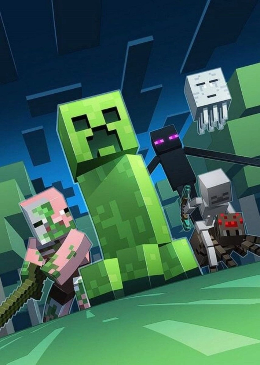 Hình nền Minecraft sinh vật