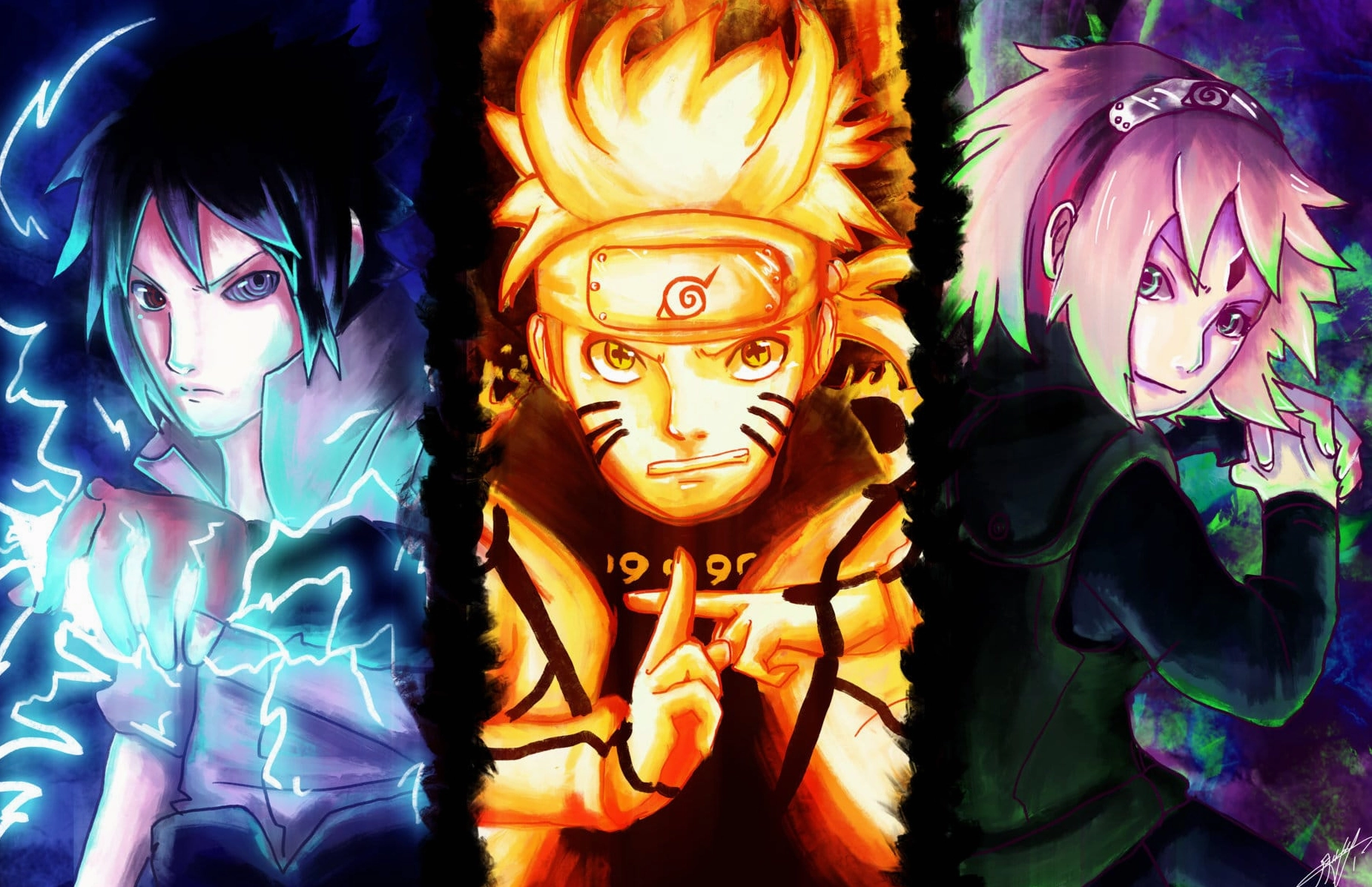 Hình nền Naruto phong cảnh