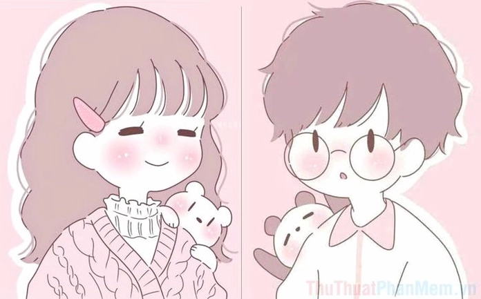 Hình nền đôi lãng mạn