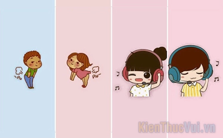 Hình nền đôi lãng mạn