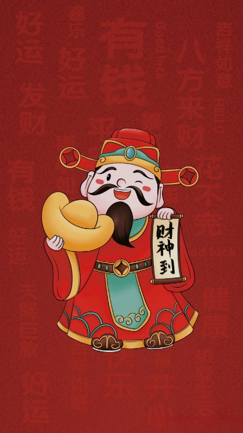 Hình nền Ông Thần Tài đẹp