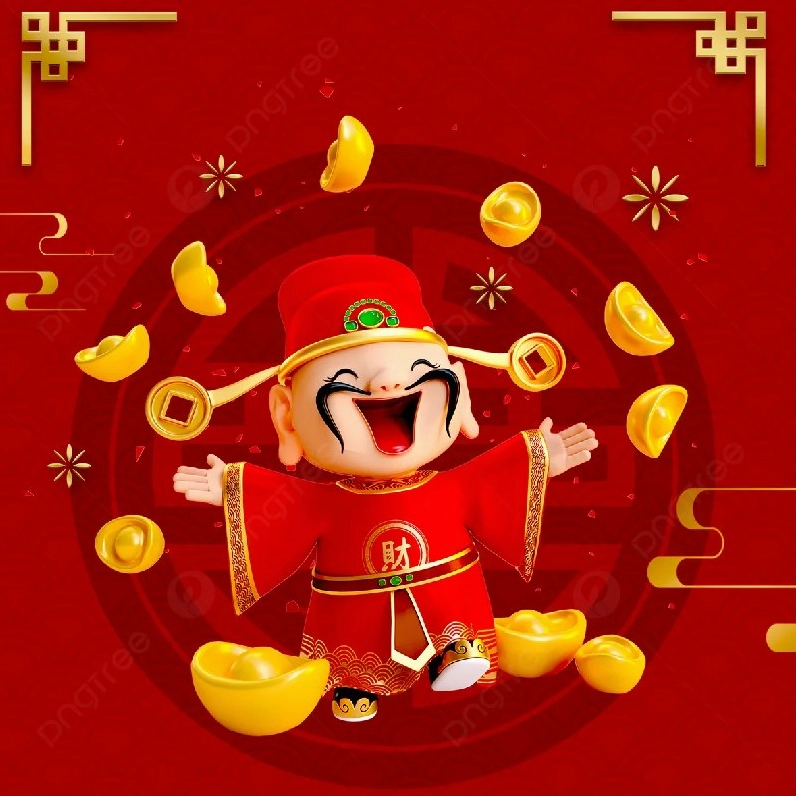 Hình nền Ông Thần Tài phong thủy