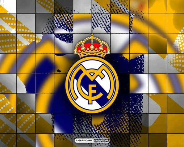 Hình nền Real Madrid trừu tượng