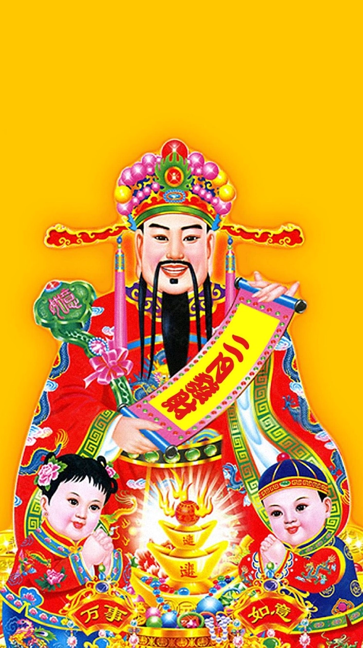Hình nền Thần Tài phát tài