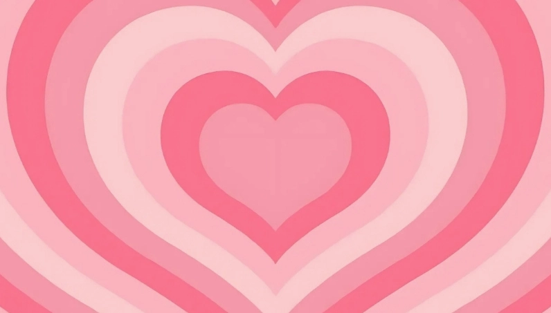 Hình nền trái tim dễ thương