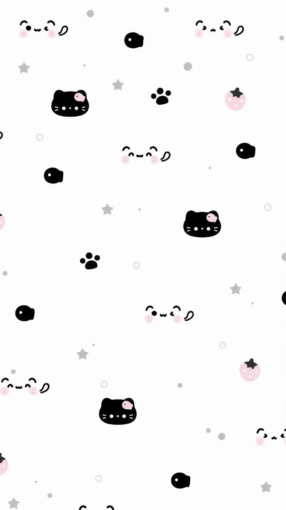 Hình nền trắng cute cho iPhone