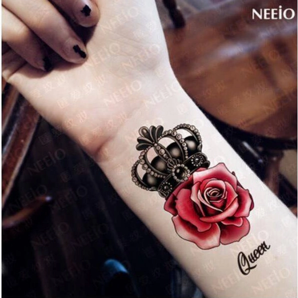 Hình xăm hoa hồng đẹp