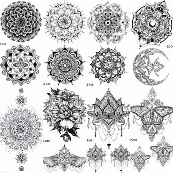 Hình xăm mandala nhỏ nam
