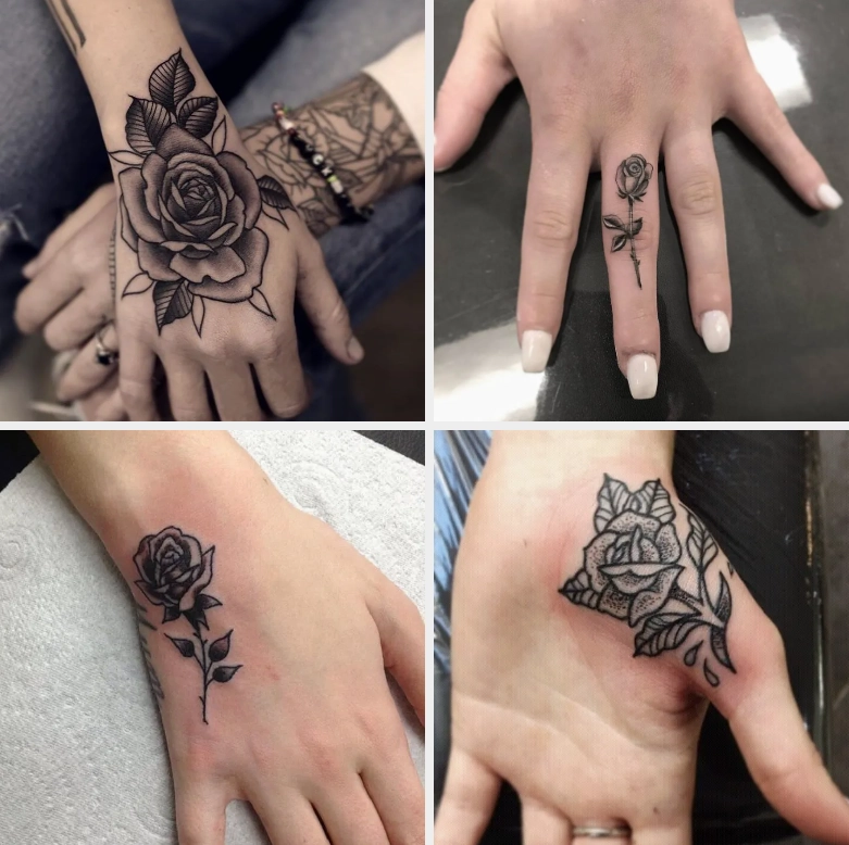 Hình xăm mini nhỏ ở tay nữ