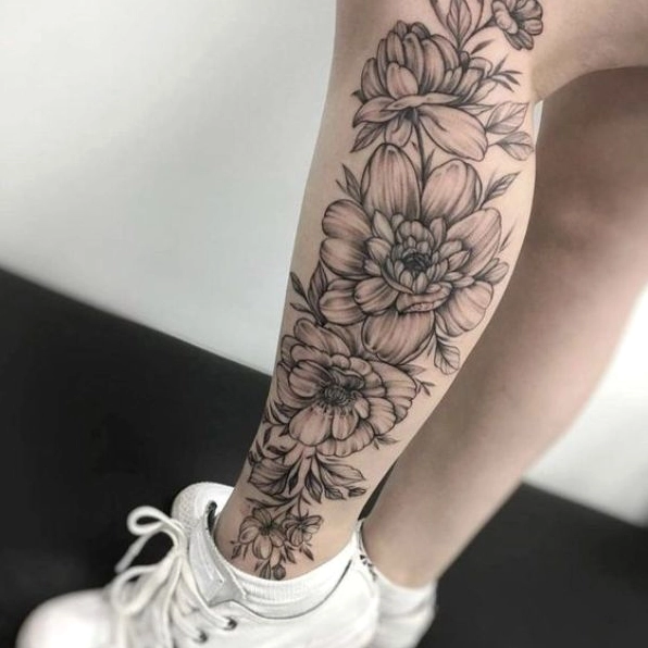 Hình xăm rồng phương Đông ấn tượng