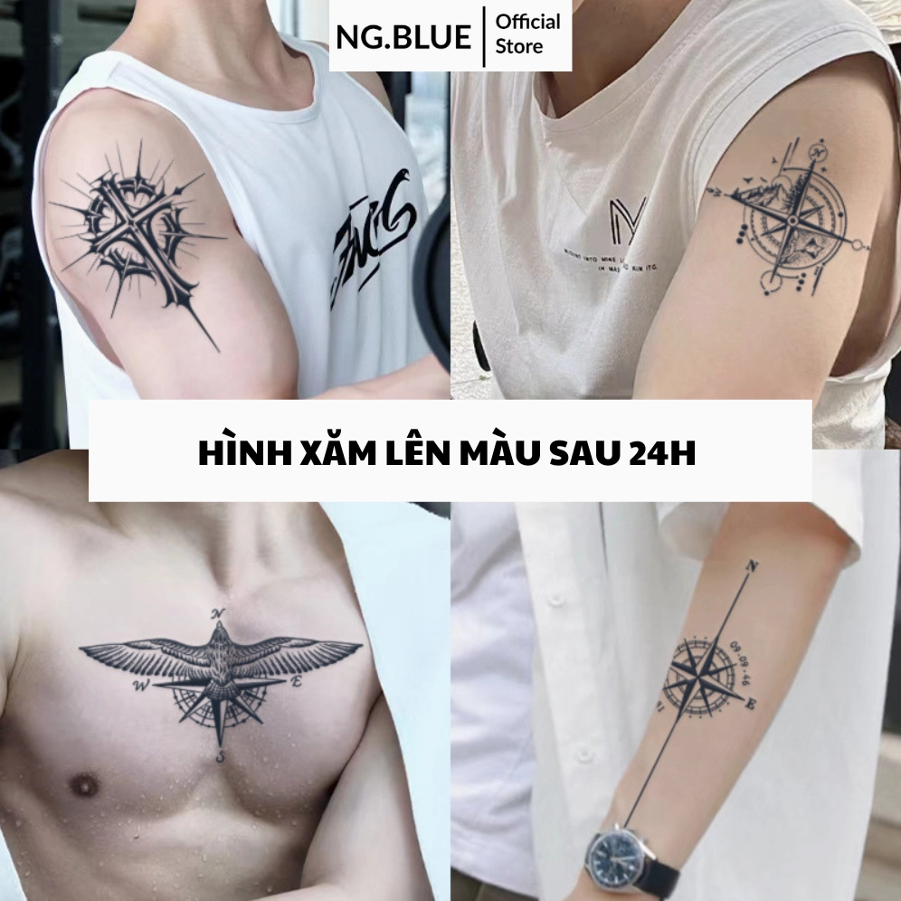 Hình xăm vòng tay nam hiện đại