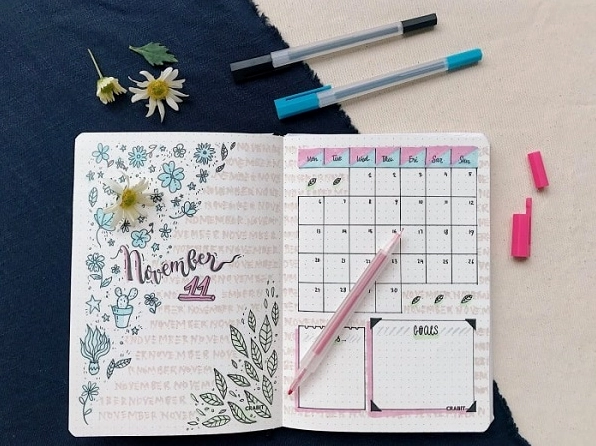 Hướng dẫn cách trang trí sổ tay đẹp