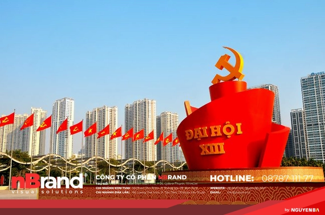 In maket Đại hội Đảng
