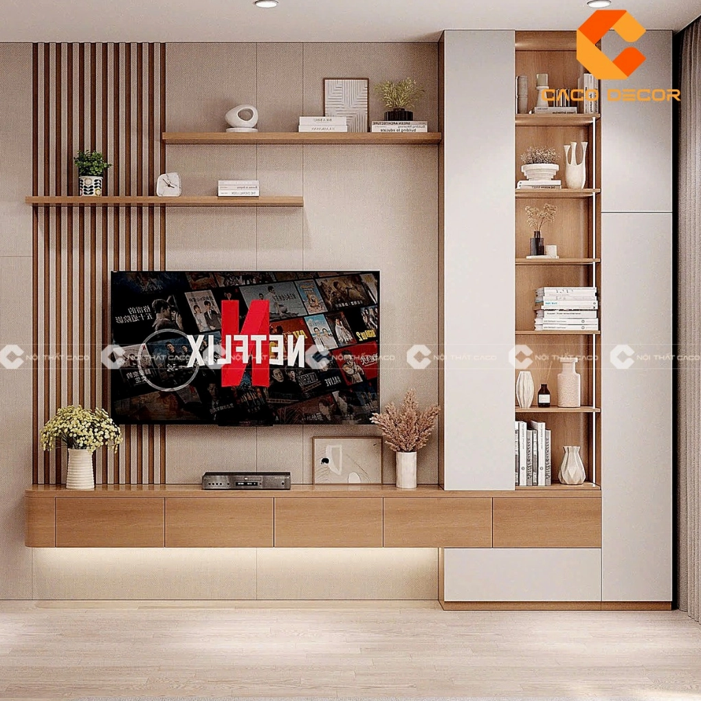 Kệ tivi treo tường đẹp