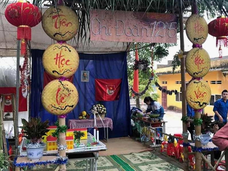 Không gian lều trại ấm cúng