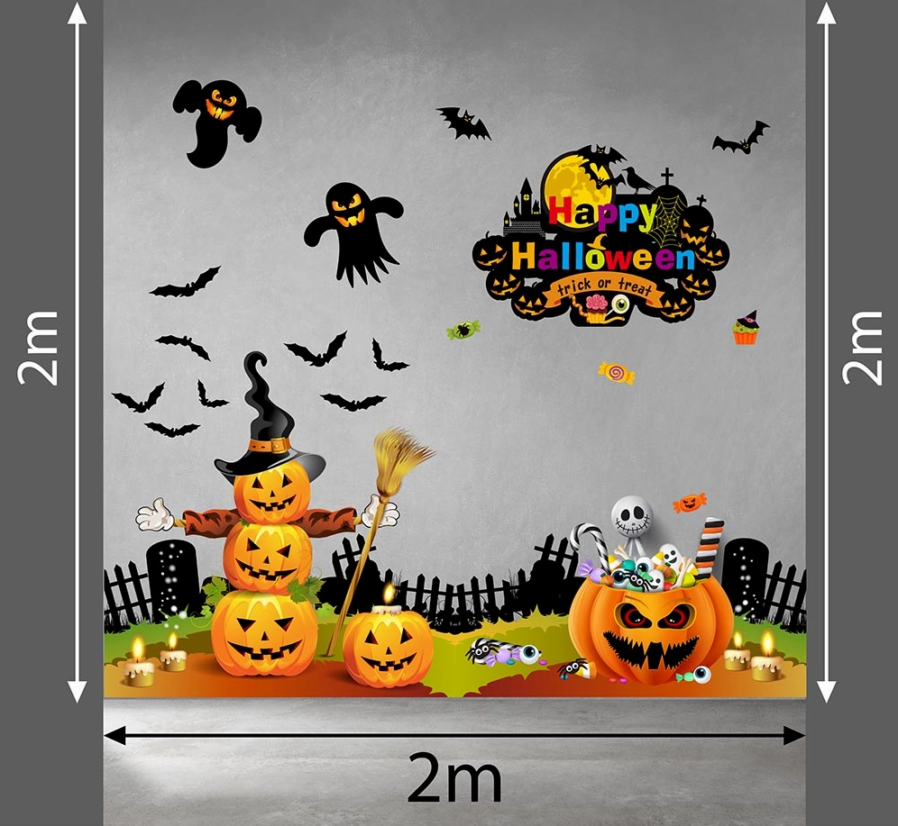 Không gian trang trí Halloween
